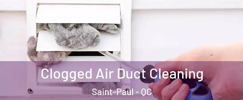  Clogged Air Duct Cleaning Saint-Paul - QC