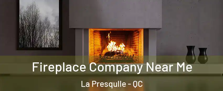  Fireplace Company Near Me La Presqulle - QC