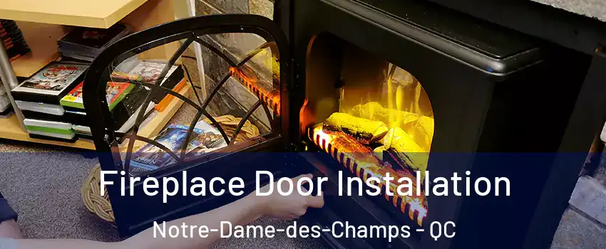 Fireplace Door Installation Notre-Dame-des-Champs - QC