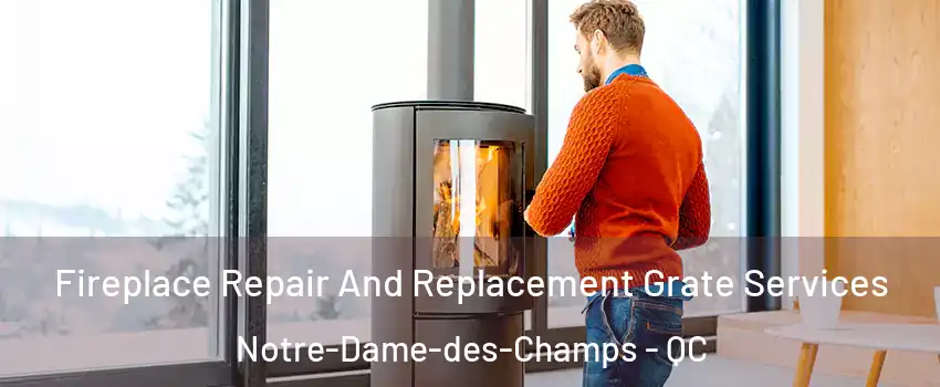  Fireplace Repair And Replacement Grate Services Notre-Dame-des-Champs - QC