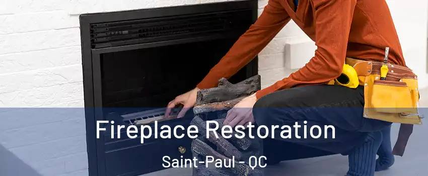  Fireplace Restoration Saint-Paul - QC