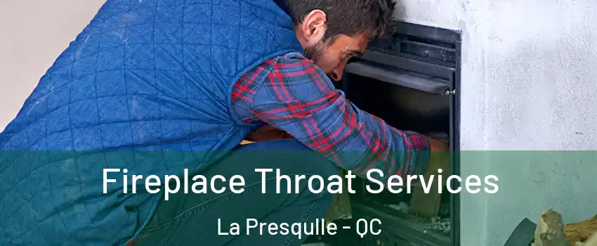  Fireplace Throat Services La Presqulle - QC