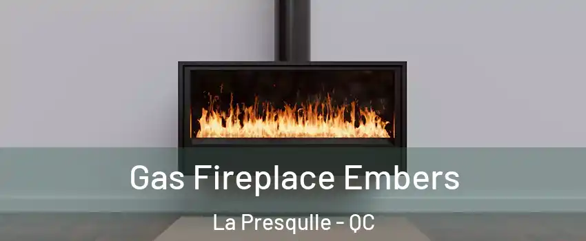  Gas Fireplace Embers La Presqulle - QC
