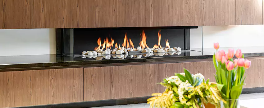 Outdoor Modern Fireplace Renovation Services in Saint-Paul, QC