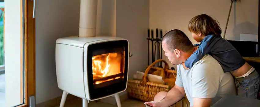 Morso Cast Iron Fireplace Insert Installation in Saint-Paul, QC