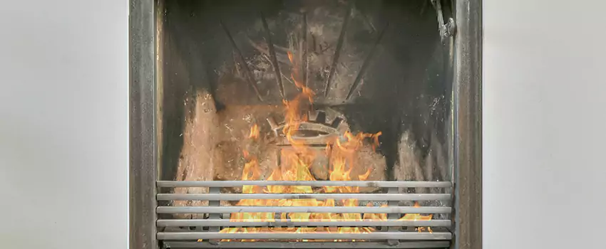 Travis Industries Linear Gas Fireplace Installation in Saint-Paul, Quebec
