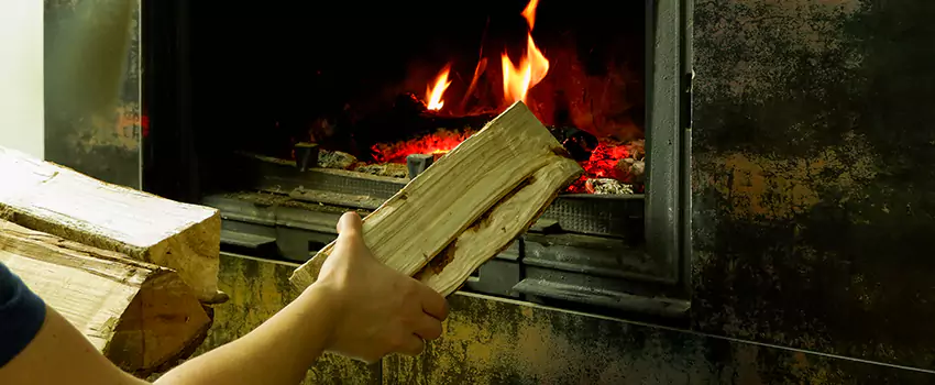 Wood Stove Heat Resistant Wall Repair in Saint-Paul, Quebec