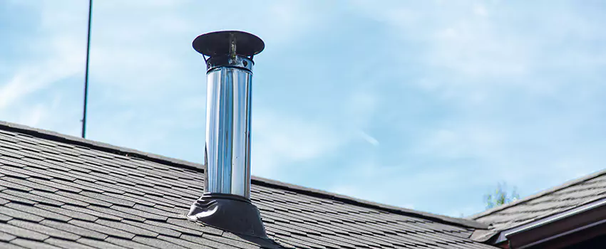 Outdoor Metal Chimney Installation in Saint-Paul, Quebec