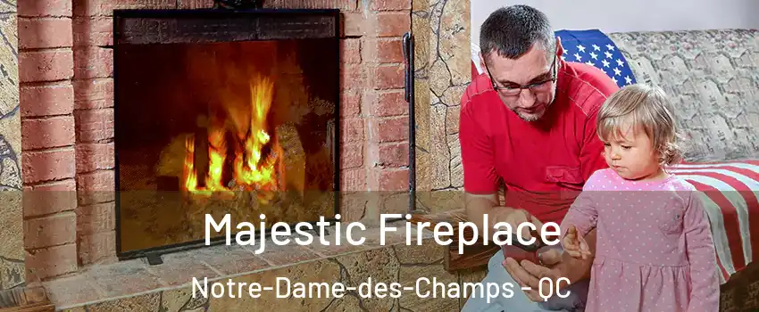  Majestic Fireplace Notre-Dame-des-Champs - QC