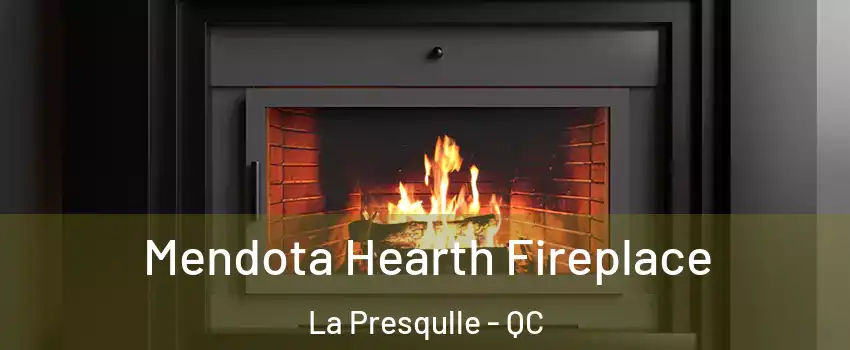 Mendota Hearth Fireplace La Presqulle - QC