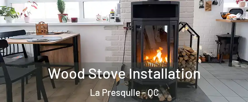  Wood Stove Installation La Presqulle - QC